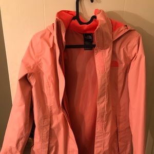 North face pink jacket